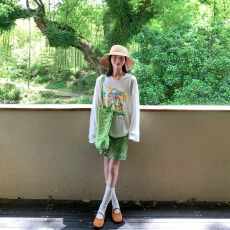 批发韩系松弛感<b class='q'>童</b>趣涂鸦印花<b class='q'>长袖</b>罩衫<b class='q'>T</b><b class='q'>恤</b>女夏季洋气减龄防晒衫上衣潮
