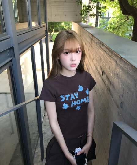 아메리칸 레트로 알파벳 프린트 반팔 티셔츠 여성 여름 다용도 몸매 가꾸기 슬림해 보이는 핫걸 쇼트 스타일 타이트 맨위 ins