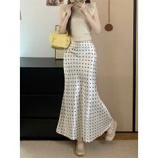 批发实拍大码女装<b class='q'>夏</b>季新款半身裙流光缎面醋酸修身显瘦裙子性感长裙