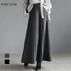 批发2026日本乐天爆款春季新款中长款压褶高腰显瘦气质<b class='q'>百搭</b>半身裙长裙