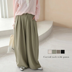 批发春季日系宽松阔腿裤直筒休闲裤女百搭垂坠感弯刀西装拖地微喇长裤