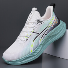 批发2025<b class='q'>夏季</b>新款系带网面镂空透气运动休闲鞋男鞋货号