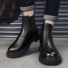 批发2025<b class='q'>冬</b>季新款真皮马丁靴工装靴男靴38-46货号