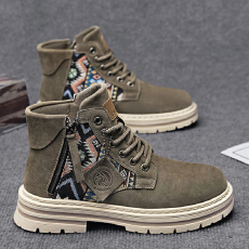 批发2025<b class='q'>冬</b>季新款男靴休闲马丁潮鞋货号