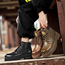 批发2025冬季新款<b class='q'>休闲</b>马丁潮鞋男靴货号