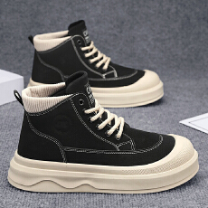 批发2025冬季新款高帮板鞋潮鞋男鞋货号