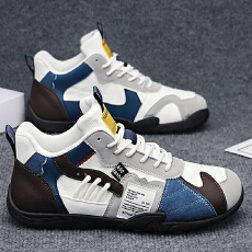 外贸跨境新款高帮运动潮鞋男鞋货号