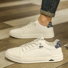 批发2026<b class='q'>夏季</b>新款时尚压花休闲小板鞋<b class='q'>男鞋</b>货号