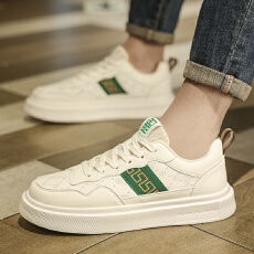 批发2026<b class='q'>夏季</b>新款雕花厚底时尚休闲板鞋<b class='q'>男鞋</b>货号