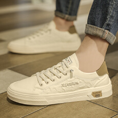 批发2026<b class='q'>夏季</b>新款刺绣时尚百搭休闲板鞋<b class='q'>男鞋</b>货号