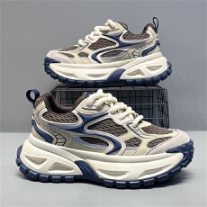 批发2026春<b class='q'>秋</b>新款男鞋厚底休闲运动鞋老爹鞋货号