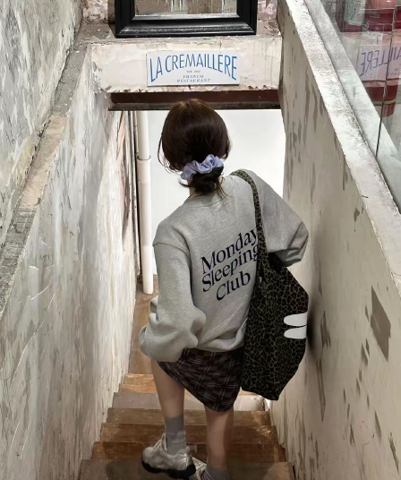 마 후아 면 순면 얼굴 비 시장 전체 폴리 에스터 모방 면 재료 라운드 넥 후드티 얇은 스타일 털이 있는 루즈핏 없음 모자