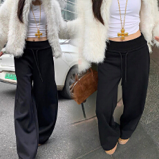 批发<b class='q'>孕妇裤</b>子显瘦喇叭裤新款秋春秋季外穿显瘦黑色喇叭长裤女夏装