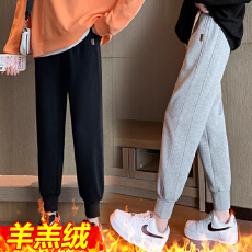 批发孕妇<b class='q'>打底裤</b>秋冬季羊羔绒加绒加厚保暖棉裤绝美外穿休闲运动束脚裤