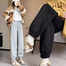 批发孕妇裤春夏外穿2026新款小个子<b class='q'>运动裤</b>不勒肚子束脚卫裤孕妇装