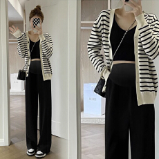 批发孕妇裤子4XL<b class='q'>打底</b>裤春秋新款常规秋季棉裤孕妇阔腿裤子秋装