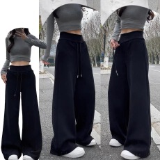 批发孕妇裤子显瘦喇叭裤<b class='q'>秋</b>季新款春秋外穿显瘦黑色喇叭<b class='q'>长裤</b><b class='q'>女</b>秋装