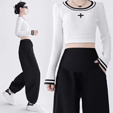 批发孕妇裤子春秋新款外穿秋装休闲裤小个子<b class='q'>大码</b>运动裤<b class='q'>打底裤</b>秋季百搭