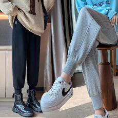 批发孕妇裤子春秋季外穿常规新款春秋托腹<b class='q'>打底裤</b>秋装大码运动裤休闲裤