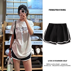 批发孕妇夏季纯棉短裤外穿运动裤子季薄款休闲打底裤孕期安全裤夏装