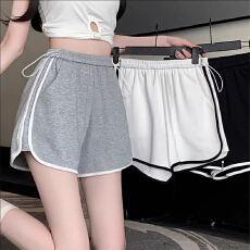 孕妇短裤夏季外穿时尚薄款低腰三分宽松空气层运动打底裤夏装裤子