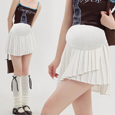 批发孕妇装<b class='q'>夏</b>装甜美托腹裙子<b class='q'>夏</b>季外穿百褶短裙潮妈孕妇裙<b class='q'>夏</b>款产后可穿