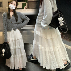 批发孕妇无托腹长裙新休闲风<b class='q'>夏</b>季新A字时尚半身裙中长款伞裙百褶裙