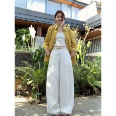 批发独特漂亮一整套早春高级感<b class='q'>气质</b>简约衬衫女直筒显瘦百搭休闲<b class='q'>裤</b>套<b class='q'>装</b>