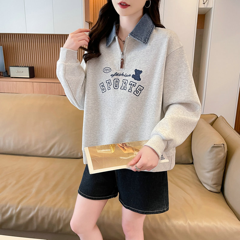 BY35925# 华棉复合卫衣...