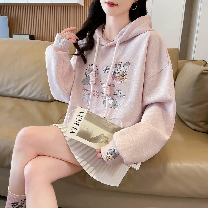 BY35926# 华棉复合卫衣...