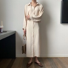 批发法式收腰显瘦气质裙子仙女超仙森系连衣裙女神范宽松长裙