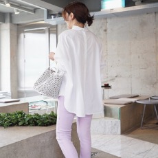 批发韩国东大门条纹衬衫女bf学生娃娃衫长袖不规则衬衣<b class='q'>中长款</b><b class='q'>打底衫</b>