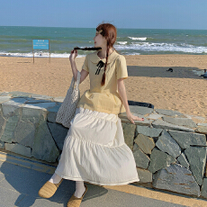 批发大码女装夏季娃娃领衬衫收腰显瘦减龄大码上衣