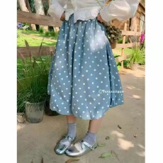 批发波点花苞<b class='q'>裙</b>裤2026夏日系甜美宽松休闲裤韩系百搭宽松<b class='q'>灯笼</b>裤五分裤