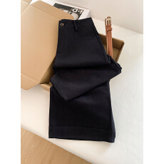 批发<b class='q'>实拍</b>慵懒松弛感宽松垂感休闲<b class='q'>裤</b>配腰带女小众气质百搭显瘦阔腿<b class='q'>裤</b><b class='q'>潮</b>