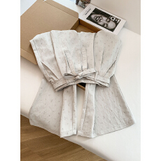 批发实拍复古碎花阔腿裤女夏季薄款慵懒风休闲裤子宽松垂感拖地山本裤