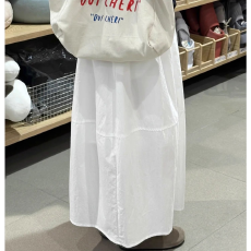 批发2026早春装大码韩系百搭慵懒风松紧高腰蓬蓬裙花苞裙百搭半身裙