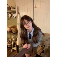 批发学院风针织毛衣女春秋新款内搭气质衬衫休闲上衣灰色短裙三件套装