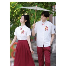 批发实拍情侣学生小众不一样<b class='q'>校服</b>班服运动套装