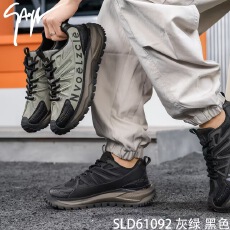 男鞋夏2026新款真皮拼接轻便透气老爹鞋运动休闲一脚蹬小白鞋