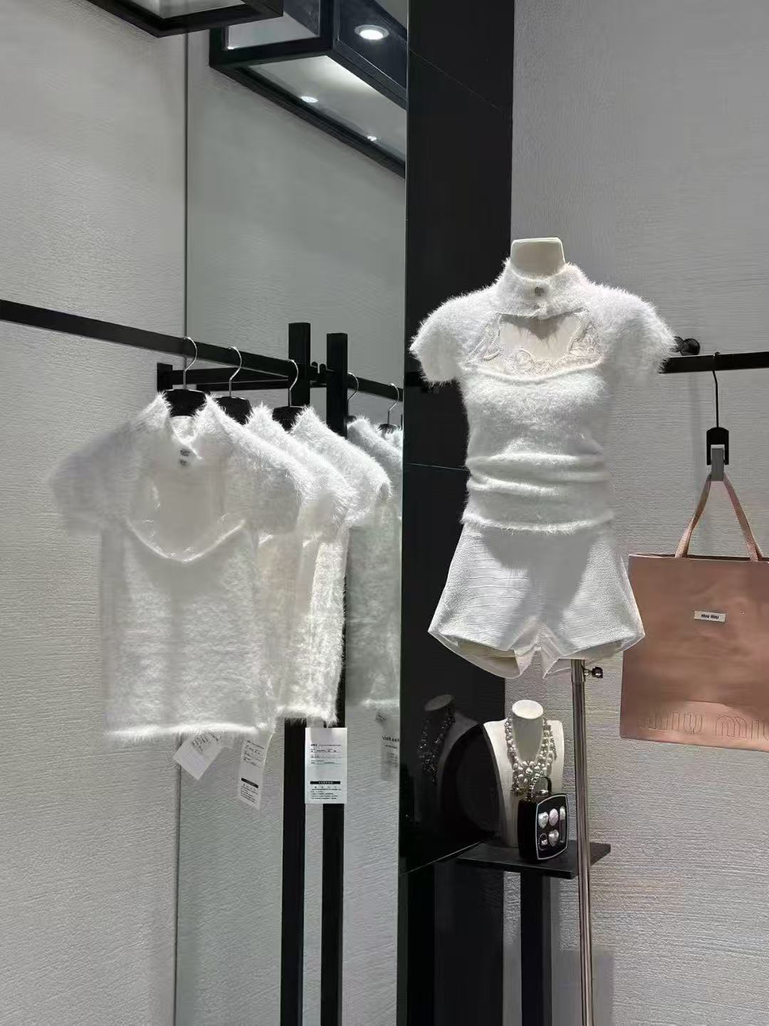 무효 알약 꽃 리플 부드러운 달콤한 자매 바람 품격 꽃 레이스 조각 맨위 니트 만나는 털 셔츠