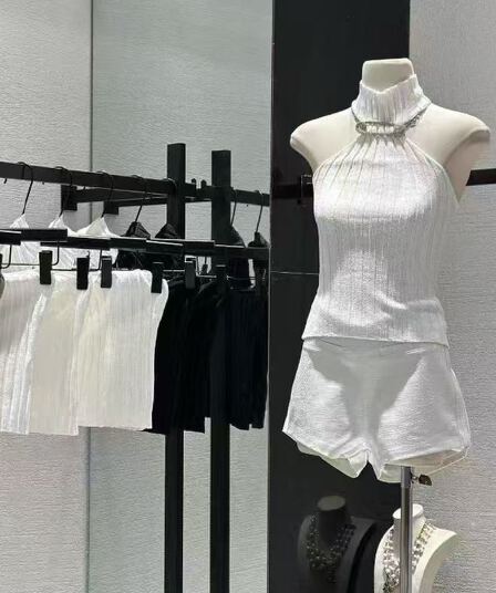 m900 행침 목 훈련 장식 2026 새로운 니트 캐미솔 여름 몸매 가꾸기 슬림해 보이는 인사이드 가져 가라. 외출용 민소매 맨위