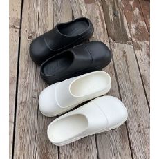 批发厚底增高时尚半拖雨鞋雨靴增高