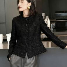 批发巨好看气质名媛高级感小香风西装外套女秋季新款今年流行爆款