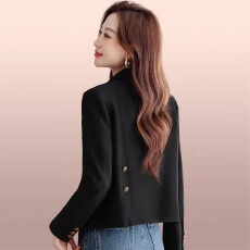 批发<b class='q'>女</b>式小个子高级短款2026春秋新款休闲气质西服上衣<b class='q'>西装</b>外套