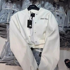 批发美式复古字母短款外套女<b class='q'>春</b>秋款街头时尚宽松无帽棒球服夹克上衣