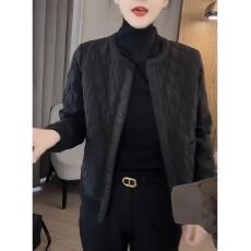 批发菱格轻薄保暖小棉衣女士<b class='q'>冬</b>季新款时尚休闲气质显瘦棉袄小个子棉服
