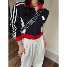 批发秋季新款美式复古洋气字母刺绣短款<b class='q'>棒球</b><b class='q'>服外套</b>女潮