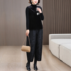 批发2026春<b class='q'>装</b>新中式无袖外搭马夹国风上衣高端订珠亮片真丝丝绒马甲女