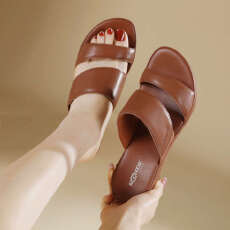 批发2025新款夏季休闲<b class='q'>简约</b>防滑凉鞋拖鞋女鞋货号